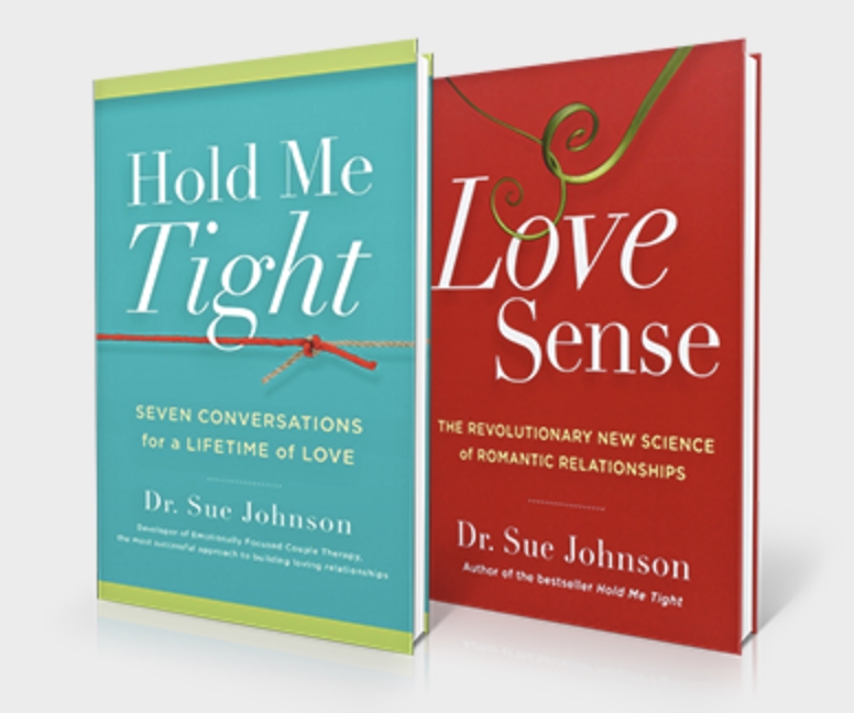 EFT therapy books: Hold Me Tight, Love Sense